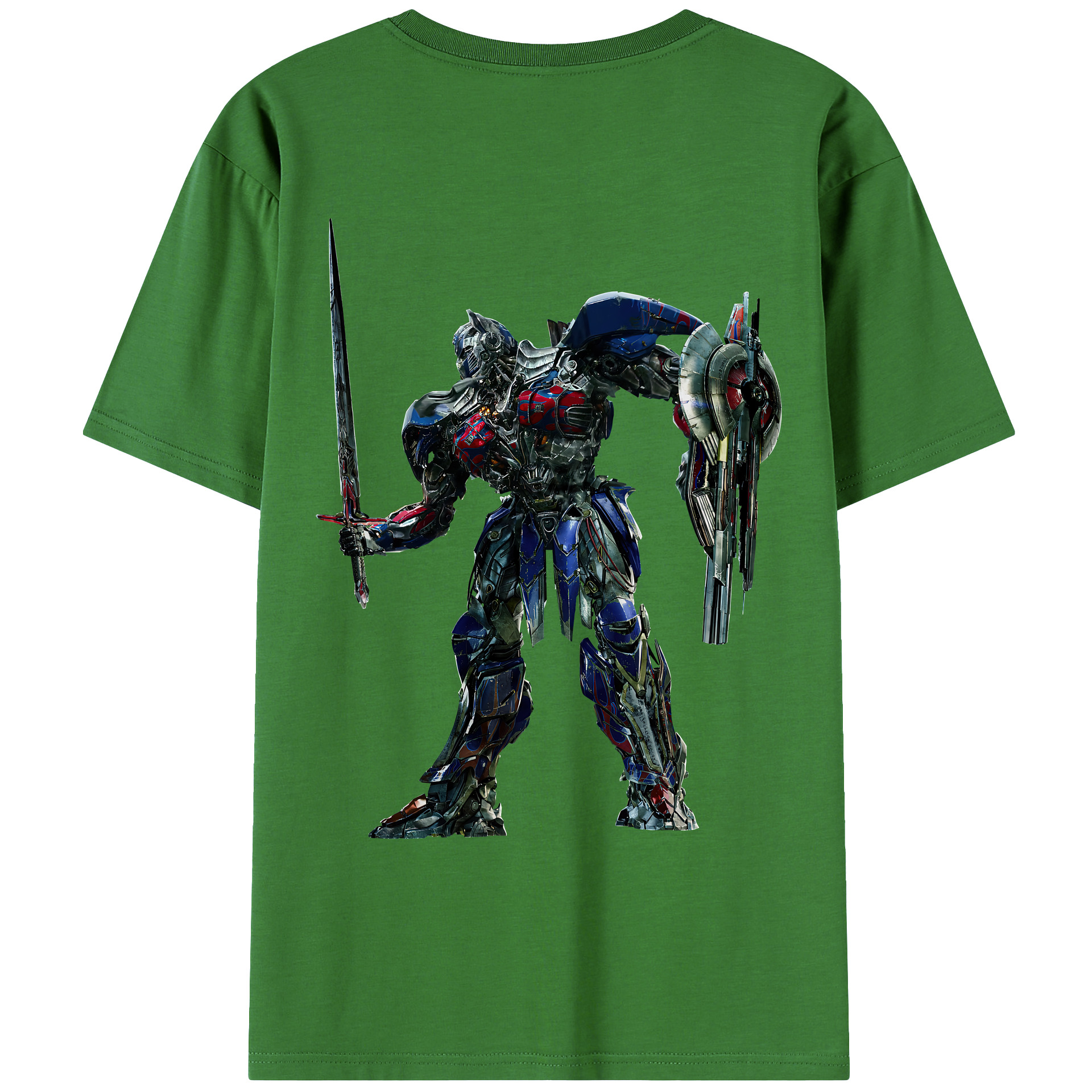 （画像用） Transformers トランスフォーマー レディース半袖Tシャツ(バックプリント)